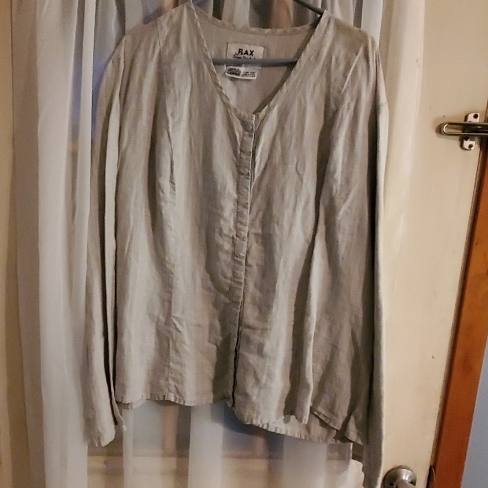 Flax 100% linen shirt